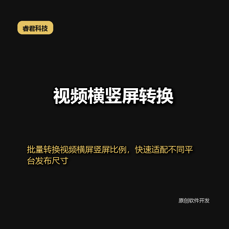 睿君视频横竖屏转换