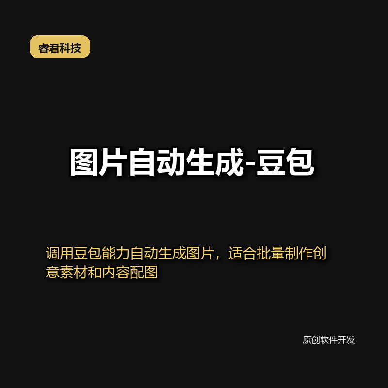 睿君图片自动生成保存工具